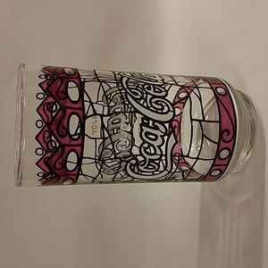 Coca-Cola Tiffany look glass VTG